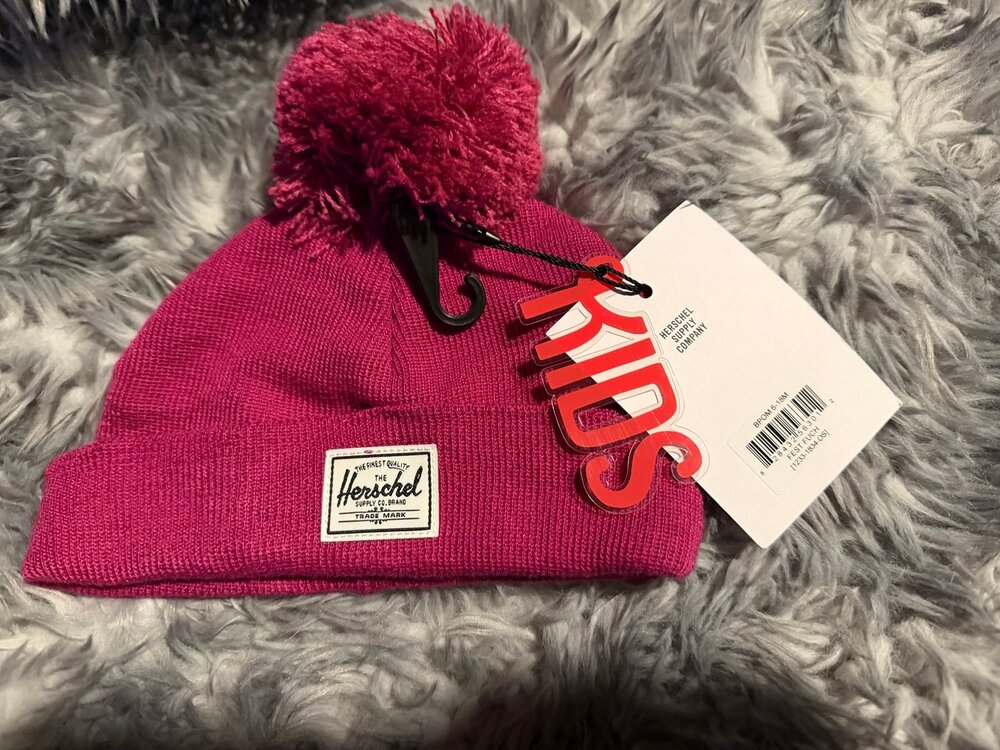 NWT New Herschel Fuchsia Beanie